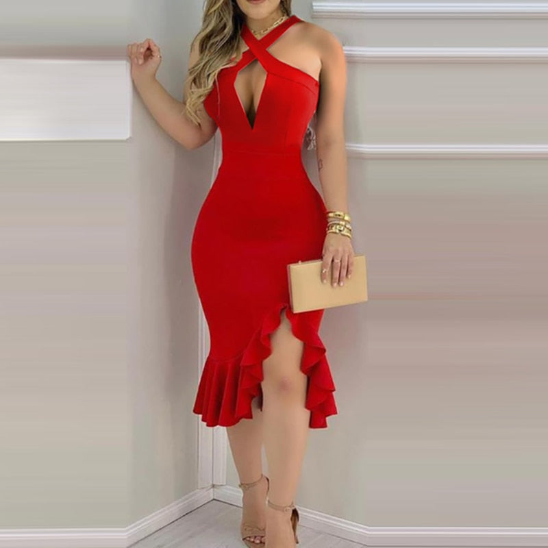 lovwvol Spring Autumn Elegant Solid Velvet Bodycon Party Dress Women Sexy Backless Slim Mini Dress Ladies Fashion Casual Dresses XL