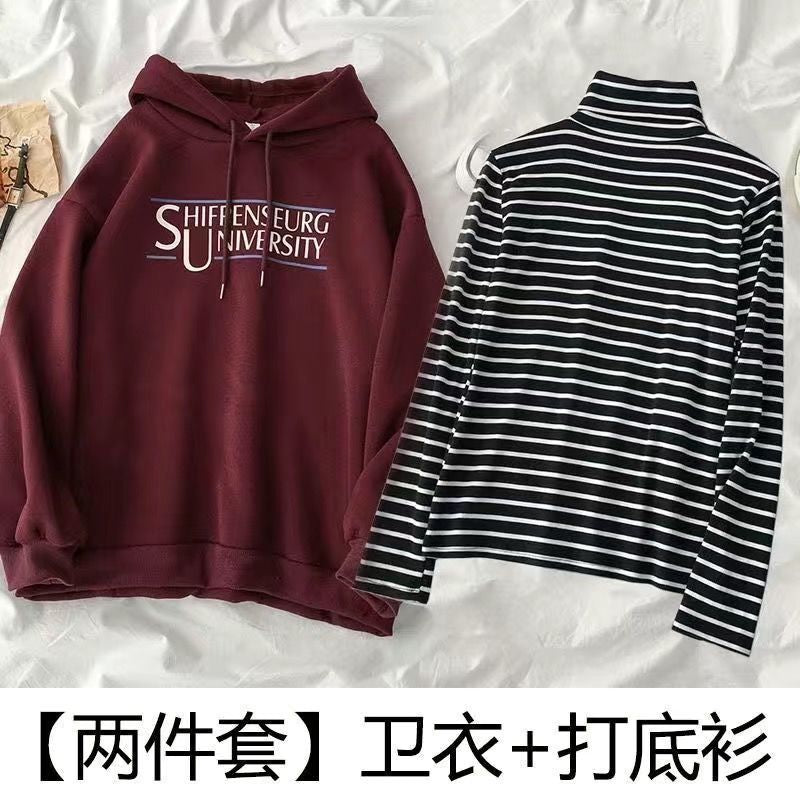 mvrsgreen alt black girl  going out? classic style women  edgy style  church outfit brunch outfit    [Two-piece / Three-piece] Women Letter Print Suits Autumn Korean Famale Clothing New Casual Sports Suit Fashion Jogging Set